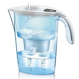 Laica Stream AlkaWater Filterkrug-Set / 2,3 l / Weiß / Krug + 1 AlkaWater Filter