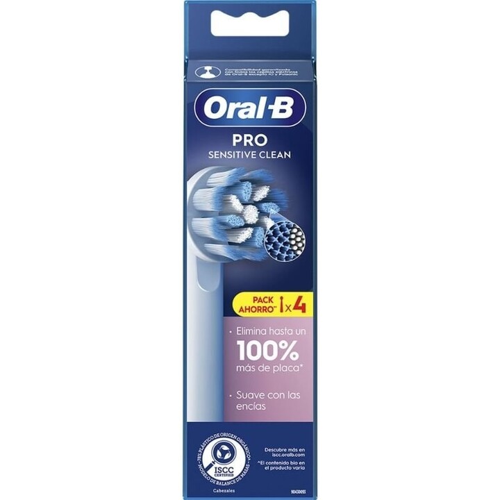 Replacement Brush Head for Oral-B Pro Sensitive Toothbrush / Pack of 4