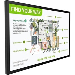 Philips 55BDL3751T/00, schermo tattile interattivo da 55", Full HD, Android, nero
