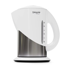 SMAPP 1.7L Cordless Electric Kettle, White
