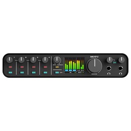 Interfaccia audio MOTU con 6 ingressi e 4 uscite USB-C e DAC ESS Sabre32 Ultra