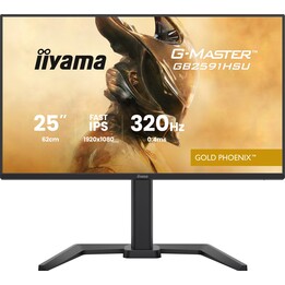Monitor per PC iiyama G-MASTER GB2591HSU-B1 da 62,2 cm (24,5") con risoluzione Full HD LED e risoluzione 1920 x 1080 pixel,
