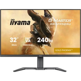 iiyama G-MASTER GB3295QSU-B1 pantalla para PC 80 cm (31.5") 2560 x 1440 Pixels Quad HD LED Negro