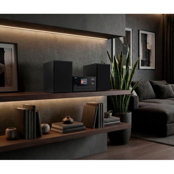JVC UX-E225B Minicadena Negra