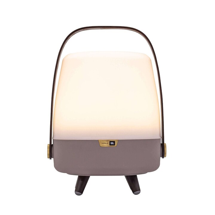 Kooduu Lite-up PLAY Mini Portable Mono Speaker Beige, White, Madeira 8W