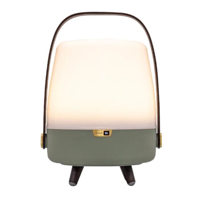 Kooduu Lite-up PLAY Mini Enceinte portable mono Vert, Blanc, Bois 8 W