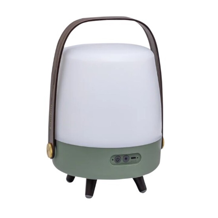 Kooduu Lite-up PLAY Mini Portable Mono Speaker Green, White, Madeira 8W