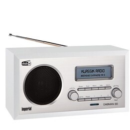 Imperial DABMAN 30 Personnel Analogique et numérique Argent, Blanc
