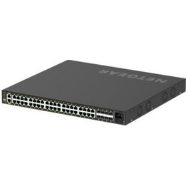 Switch gerido da Netgear L2, L3 e L4, Gigabit Ethernet (10/100/1000), Power over Ethernet (PoE), preto