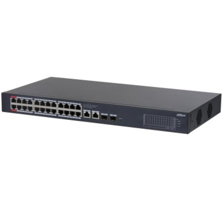 Dahua Technology CS4228-24GT-240 switch Gestionado L2 Gigabit Ethernet (10/100/1000) Energía sobre Ethernet (PoE) Negro