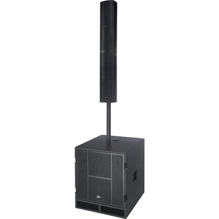 Enceintes colonnes actives V-tone, système de 760 W RMS avec amplificateur DSP