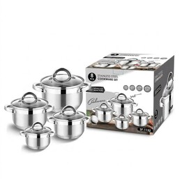 Extralink HOME GARNEK 4-SET STAL NIERDZEWNA 1.9L, 2.7L, 3.6L, 6.1L SF-1132 6,1 l Rund Edelstahl