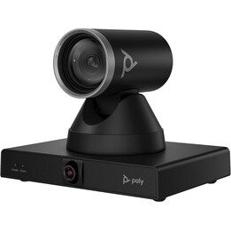 HP Poly Studio E60 Smart Camera 4K MPTZ con zoom ottico 12x, 8 MP, nero, 3840 x 2160 pixel, 60 pps