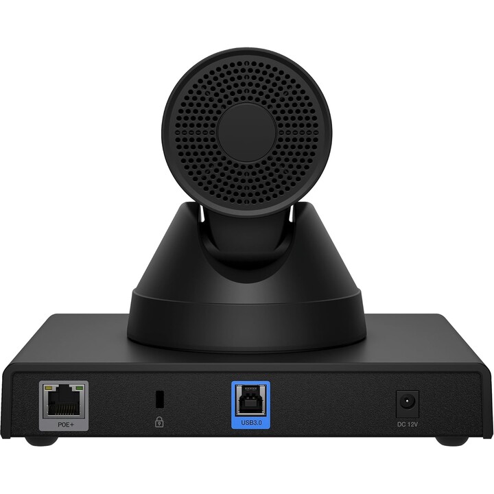 HP Poly Studio E60 Smart Camera 4K MPTZ con zoom ottico 12x, 8 MP, nero, 3840 x 2160 pixel, 60 pps