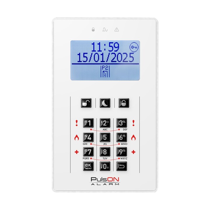 BCS PULSON LCD/C BRANCO 1764761