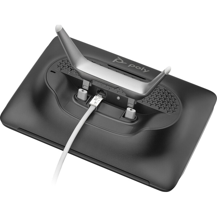 Poly TC10 Touch Controller with LED Status Display and Flexible Mounting for Intelligent Room Planning and Video Conferencing Co