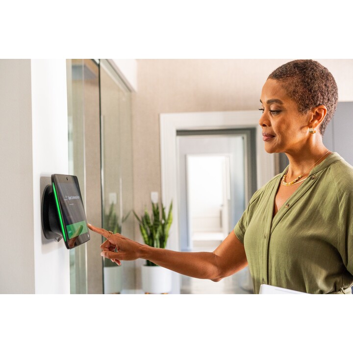 Poly TC10 Touch Controller with LED Status Display and Flexible Mounting for Intelligent Room Planning and Video Conferencing Co