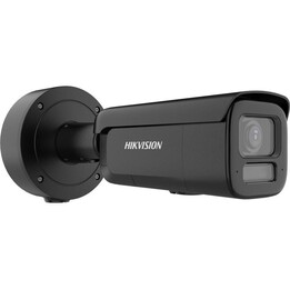 Câmara IP varifocal HikVision DS-2CD26166G3-IZS2UY/SL(2812)eFBLACK de 16 MP, preta
