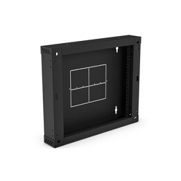 Painel traseiro (dobrável/inclinável) para gabinetes SW-12U-600-450-01-C, preto, 150 mm, ALANTEC