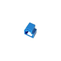 RJ45 Plug Lock Against Unauthorized Disconnection, Blue (24 Pack + Key) ALANTEC
