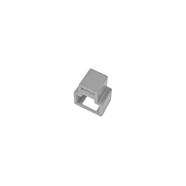 Bloqueur de connecteur RJ45 contre le débranchement non autorisé, couleur gris (paquet 24 pcs. + clé) ALANTEC