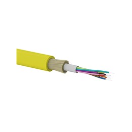 B2ca G657.A1 single-mode fiber optic cable for universal use, flame retardant "FireHardy" ZW-NOTKtsdD / U-DQ(ZN)BH - S