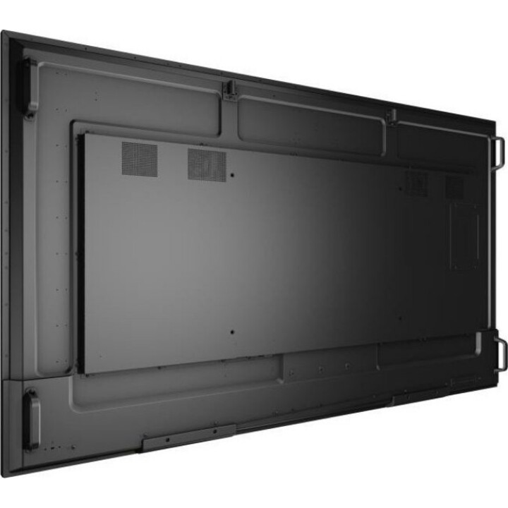 Painel de sinalização LCD Hikvision DS-D6075UN de 75", com moldura fina e suporte de parede para videowall da Hikvision