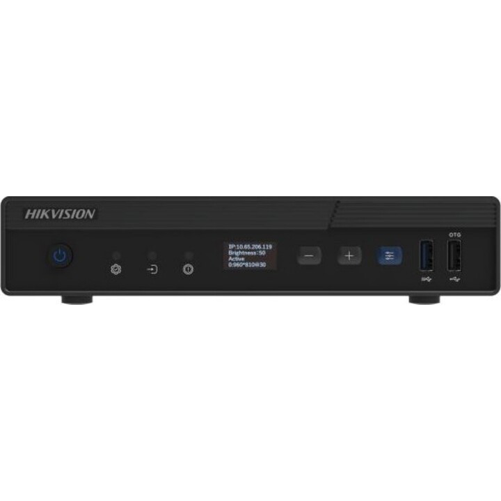Controlador LED 3 em 1 de 6 portas Hikvision DS-DT60P-02HI06NO, 25-60 Hz, 8 bits