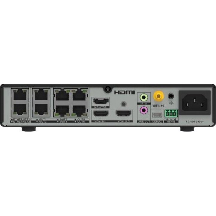 Controlador LED 3 en 1 de 6 puertos Hikvision DS-DT60P-02HI06NO, 25-60 Hz, 8 bits