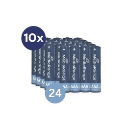 Pilas alcalinas premium MediaRange Micro AAA