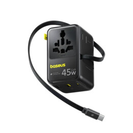 Baseus PicoGo AG11 - Carregador Universal Rápido de Viagem GaN 45 W