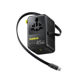 Baseus PicoGo AG11 Schnellladegerät, universell, 45 W, Reiseladegerät, 45 W, Cosmic Black