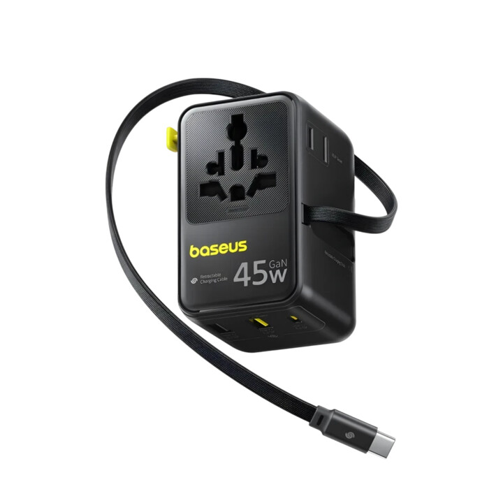 Baseus PicoGo AG11 - Carregador Universal Rápido de Viagem GaN 45 W