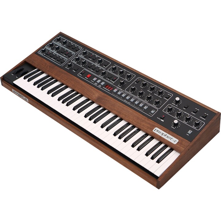 Sintetizzatore analogico sequenziale con tastiera Prophet 5