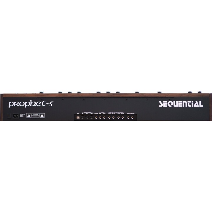 Sintetizador analógico secuencial con teclado Prophet 5