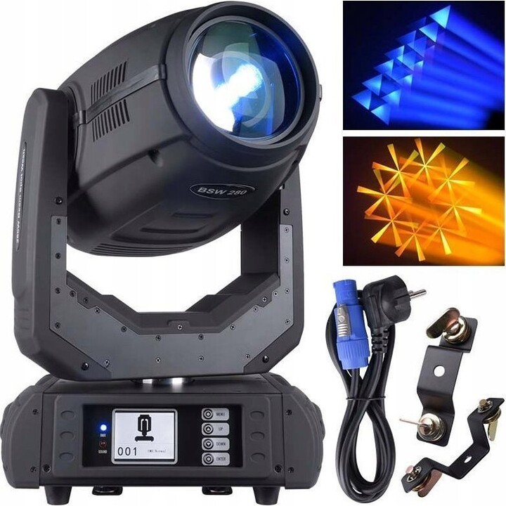 Light4Me BSW 280 : projecteur hybride à tête mobile (faisceau, spot, wash)