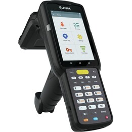 Zebra MC3330xR mobiler Handheld-Computer, 10,2 cm (4"), 800 × 480 Pixel, Touchscreen, 680 g, schwarz