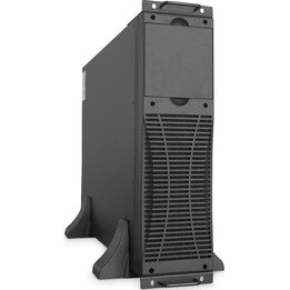 DIGITUS Batteriegehäuse, rackmontierbar, extern, für 20 Blei-Säure-Batterien à 9 Ah, 48,3 cm, 19", schwarz