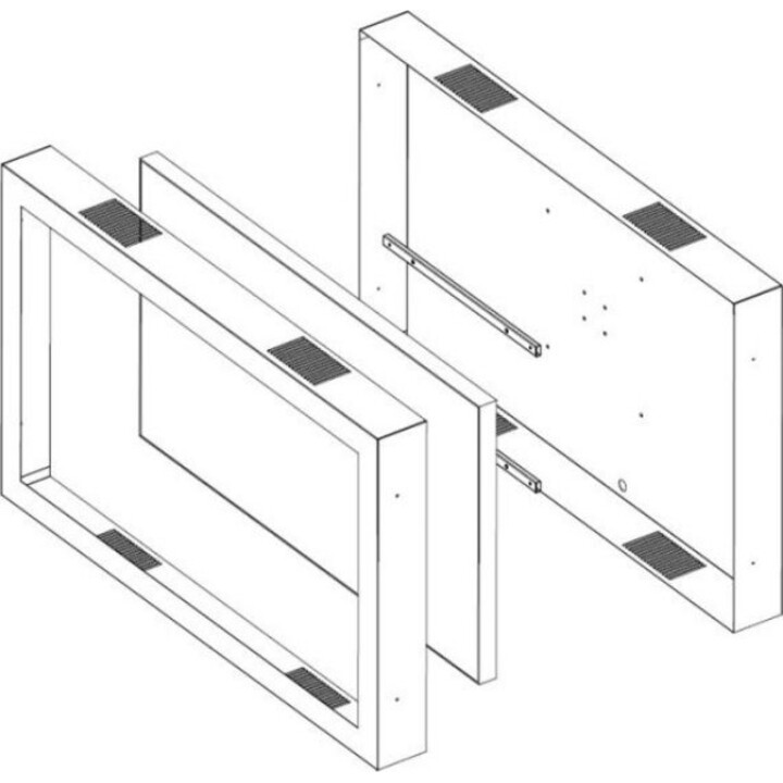 OMB Lfd Housing 65 - Supporto per finestra a 65 porte