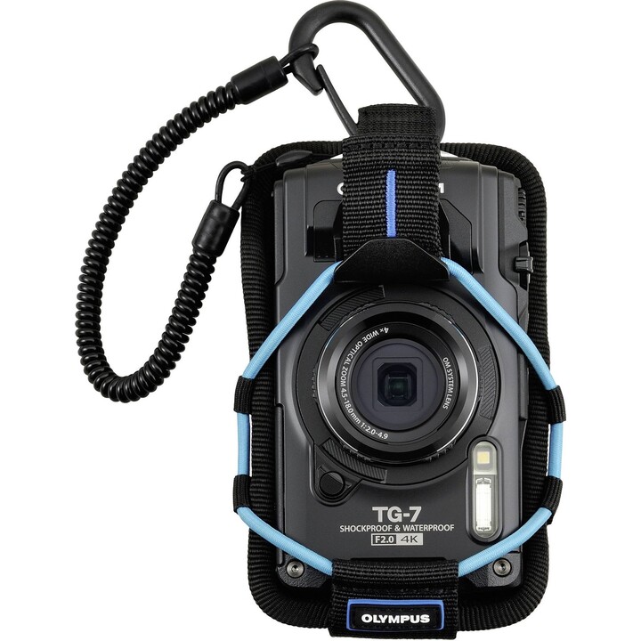 OM System TG-7 black Digital camera 12 MP Optical zoom