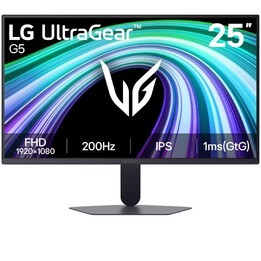 Monitor Gamer LG UltraGear G5 25G523B-B 25"/ Full HD/ 1ms/ 200Hz/ IPS/ Preto