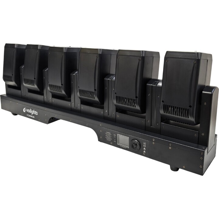 Evolights 6 Cannon Moving Bar 6x60 W RGBW