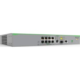 Allied Telesis AT-FS980M/9PS-50 Switch gestibile Fast Ethernet Layer 3 Lite impilabile - 8 porte 10/100TX PoE+ | 1 porta combo (