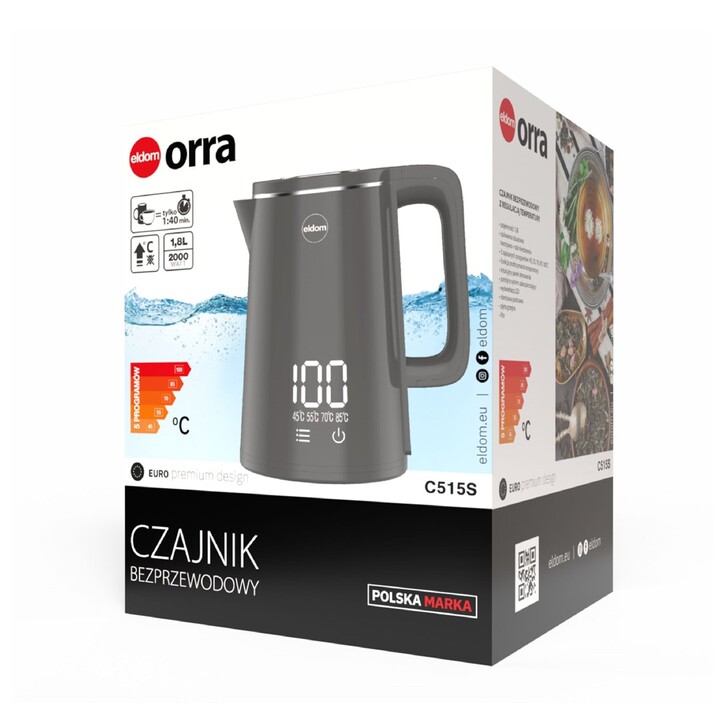 ELDOM C515S GRIS 1,8 l 2000W