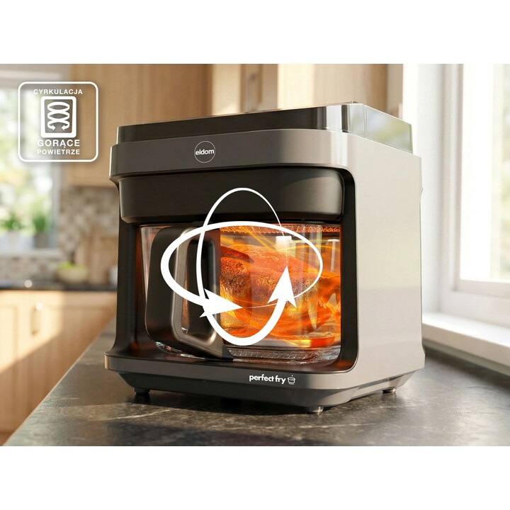 ELDOM FR500 5.5L Glass Container for Fat Freezer