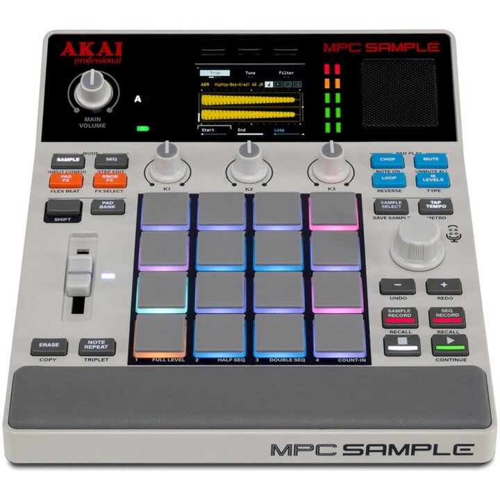 AKAI MPC Sample – Tragbarer Sampler/Drumcomputer