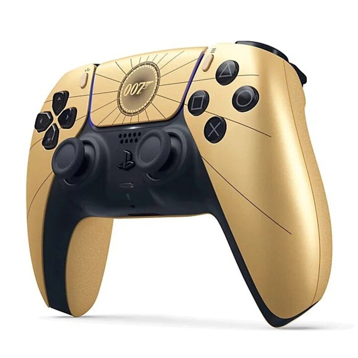 Sony PlayStation 5 DualSense Manette sans fil Édition limitée – 007 First Light™ Or