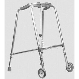Balkonik rehabilitacyjny RF-100 Srebrny aluminiowy