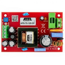 Adaptador de CA SMPS 12V 6A 72W ATTE APS-70-120-OF