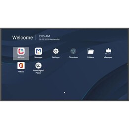 ViewSonic CDE6514-2C ViewBoard 65 Zoll 4K UHD 500 nits Android 14 24/7-Betrieb USB-C 15 W 3x HDMI